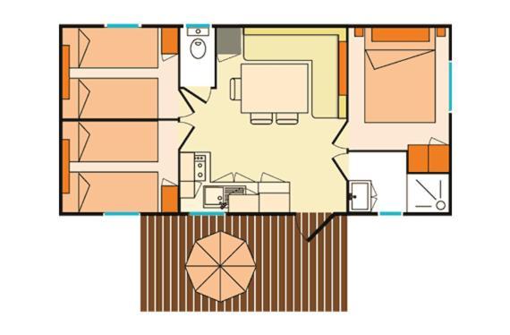 Mobil Home Sgb La Boissiere-de-Montaigu Eksteriør bilde
